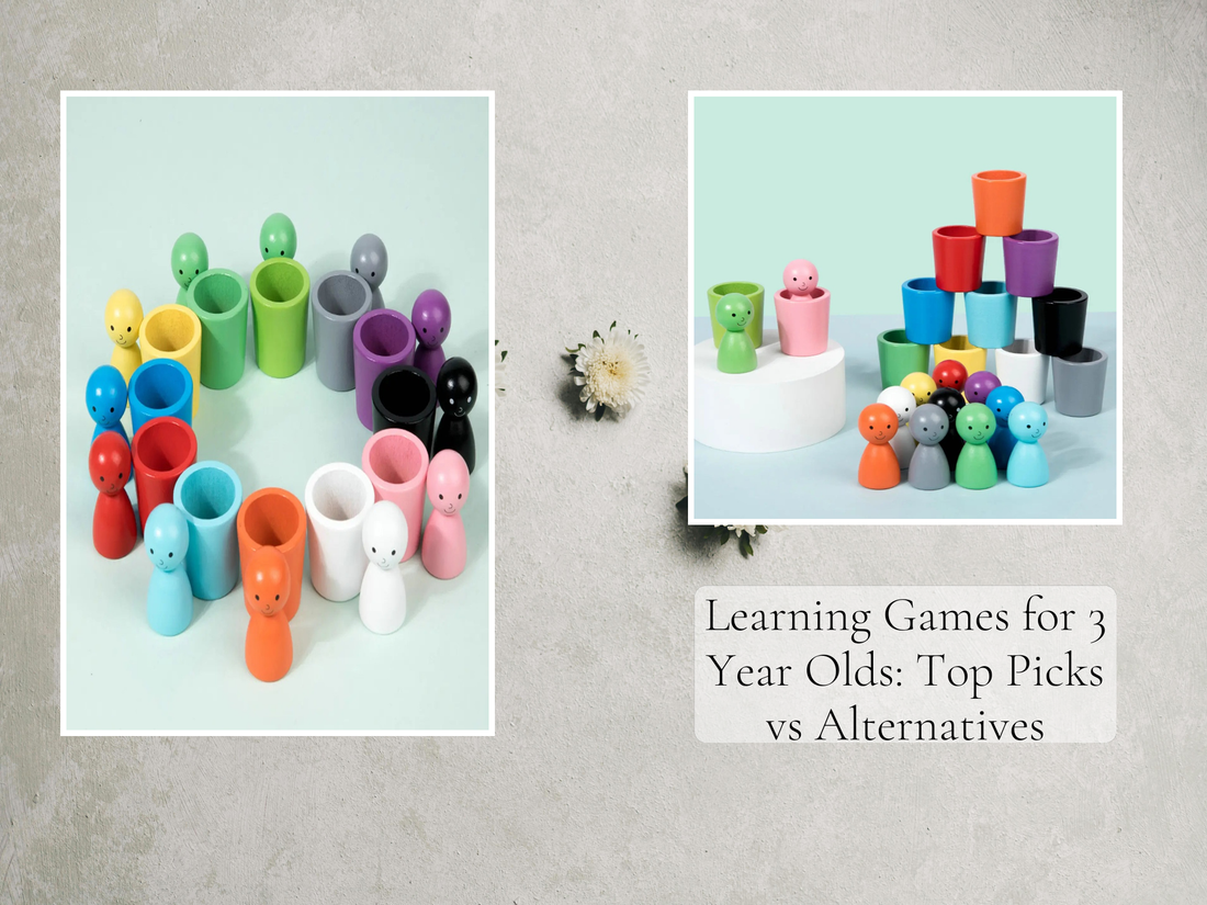Learning Games for 3 Year Olds: Top Picks vs Alternatives