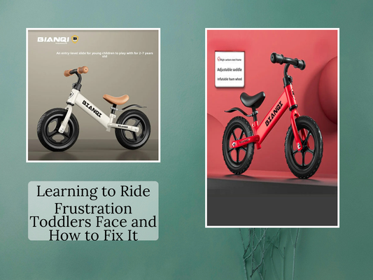 Learning to Ride Frustration Toddlers Face and How to Fix It
