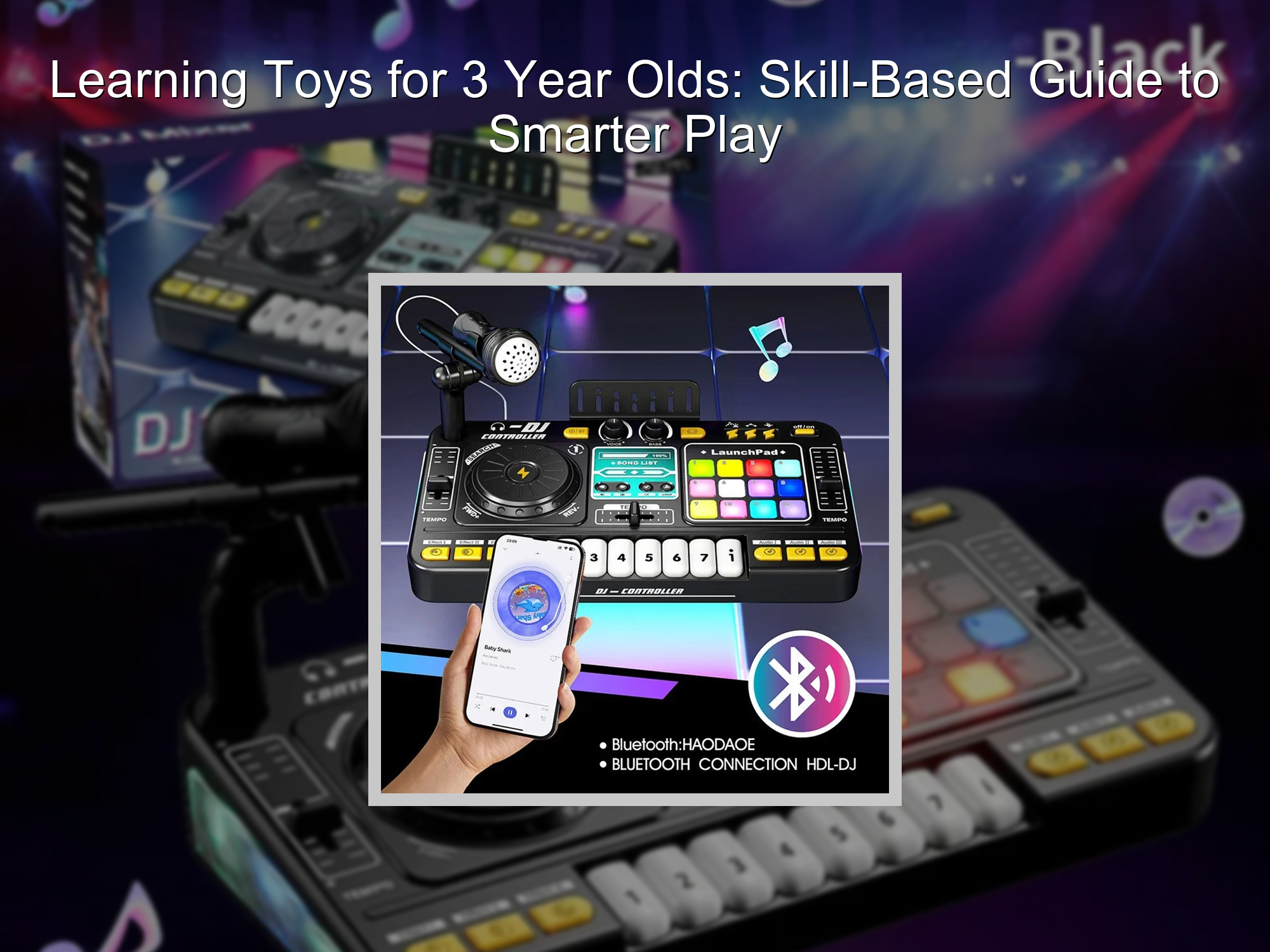 Learning Toys for 3 Year Olds: Skill-Based Guide – KentDO™ Mom & Baby
