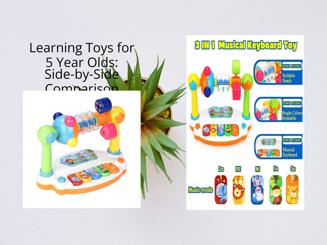 Learning Toys for 5 Year Olds: Side-by-Side Comparison