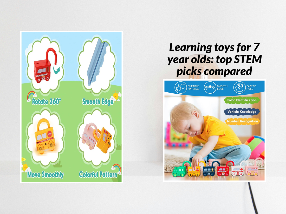 Learning toys for 7 year olds: top STEM picks compared