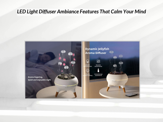 LED Light Diffuser Ambiance Features That Calm Your Mind