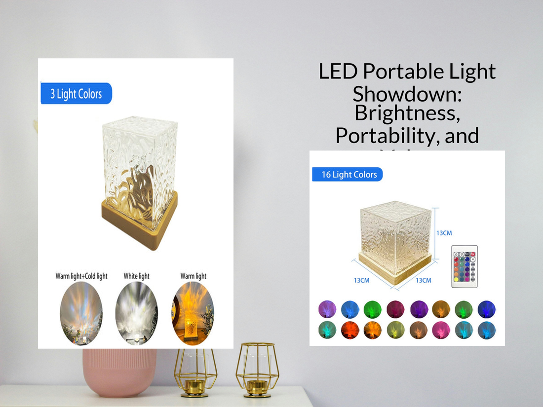 LED Portable Light Showdown: Brightness, Portability, and Value