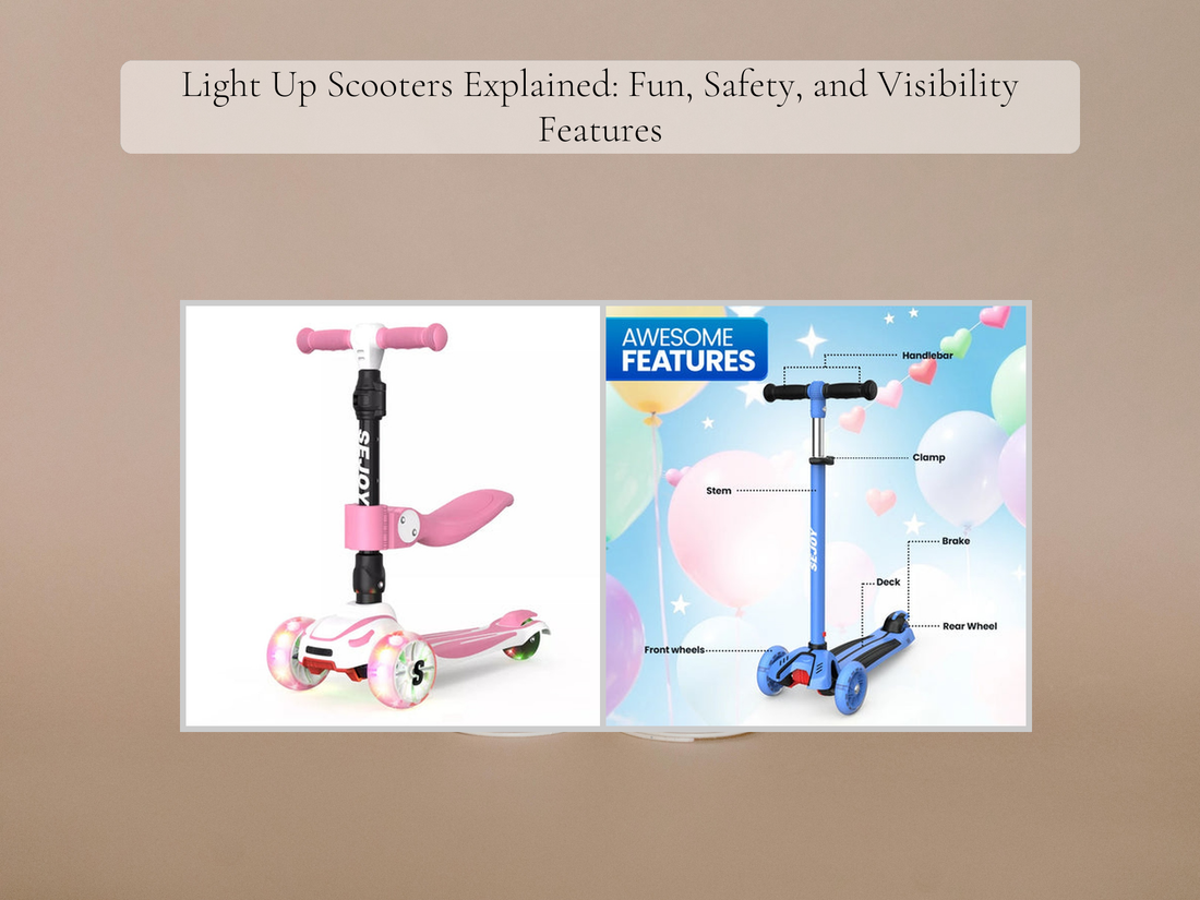 Light Up Scooters Explained: Fun, Safety, and Visibility Features