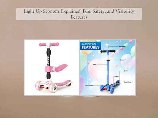 Light Up Scooters Explained: Fun, Safety, and Visibility Features
