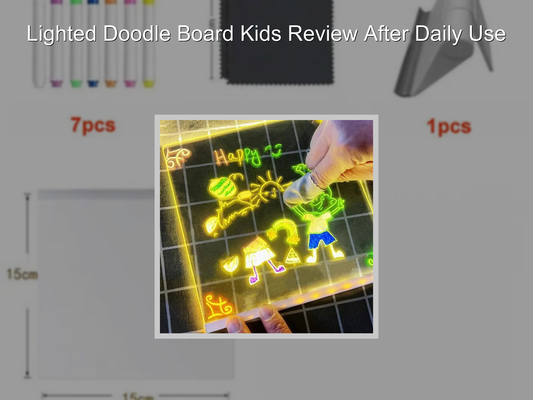 Lighted Doodle Board Kids Review After Daily Use