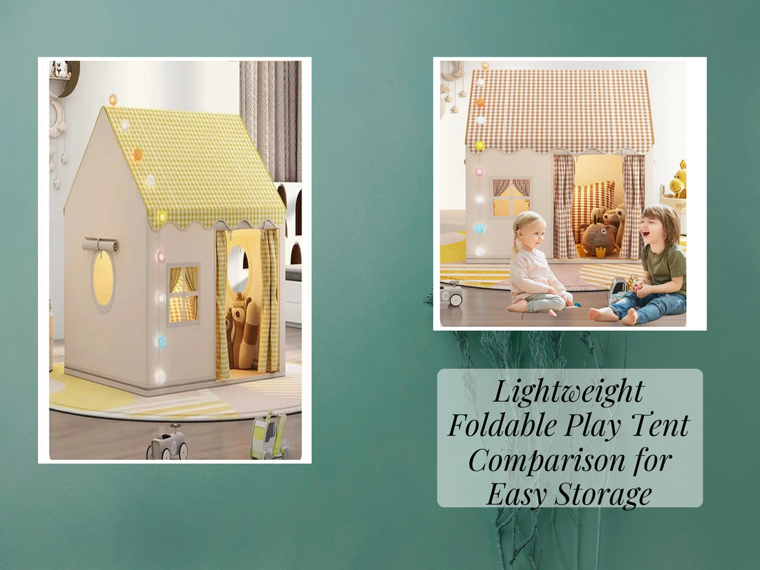 Lightweight Foldable Play Tent Comparison for Easy Storage