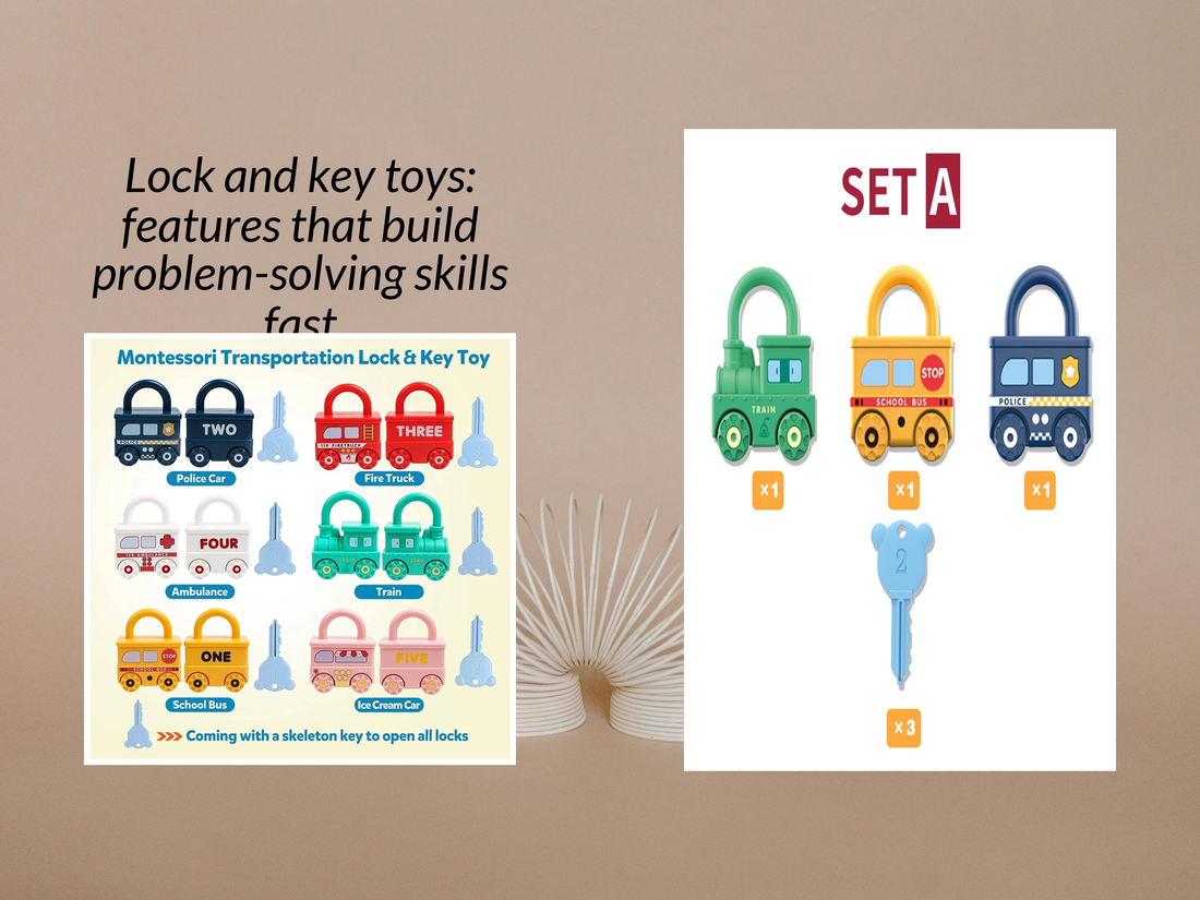 Lock and key toys: features that build problem-solving skills fast