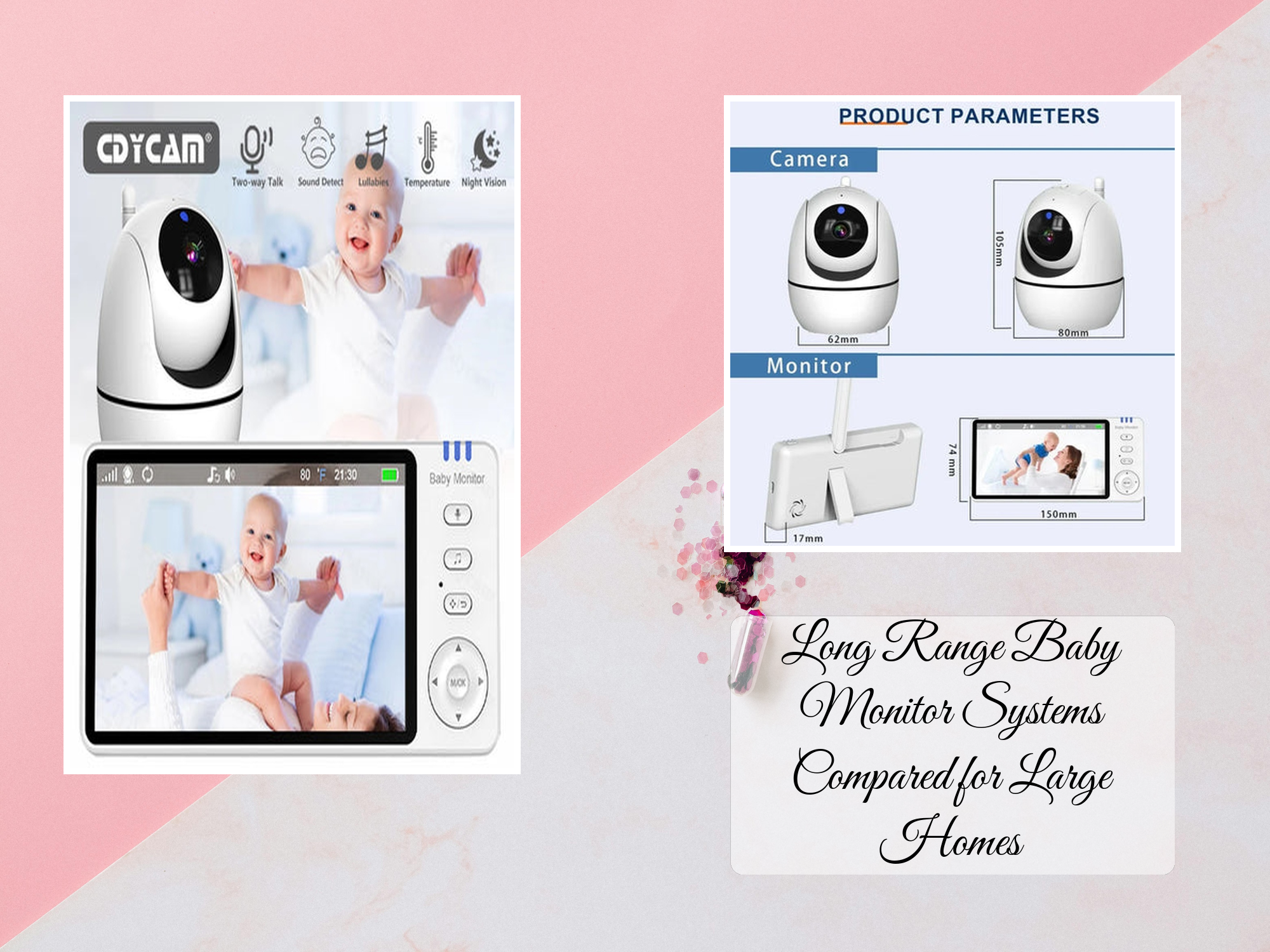 Long Range Baby Monitor Systems Compared for Large Homes – KentDO™ Mom ...