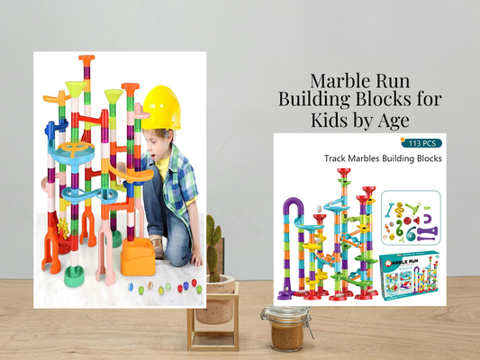 Marble Run Building Blocks for Kids by Age