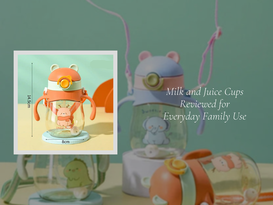 Milk and Juice Cups Reviewed for Everyday Family Use