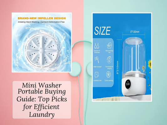 Mini Washer Portable Buying Guide: Top Picks for Efficient Laundry