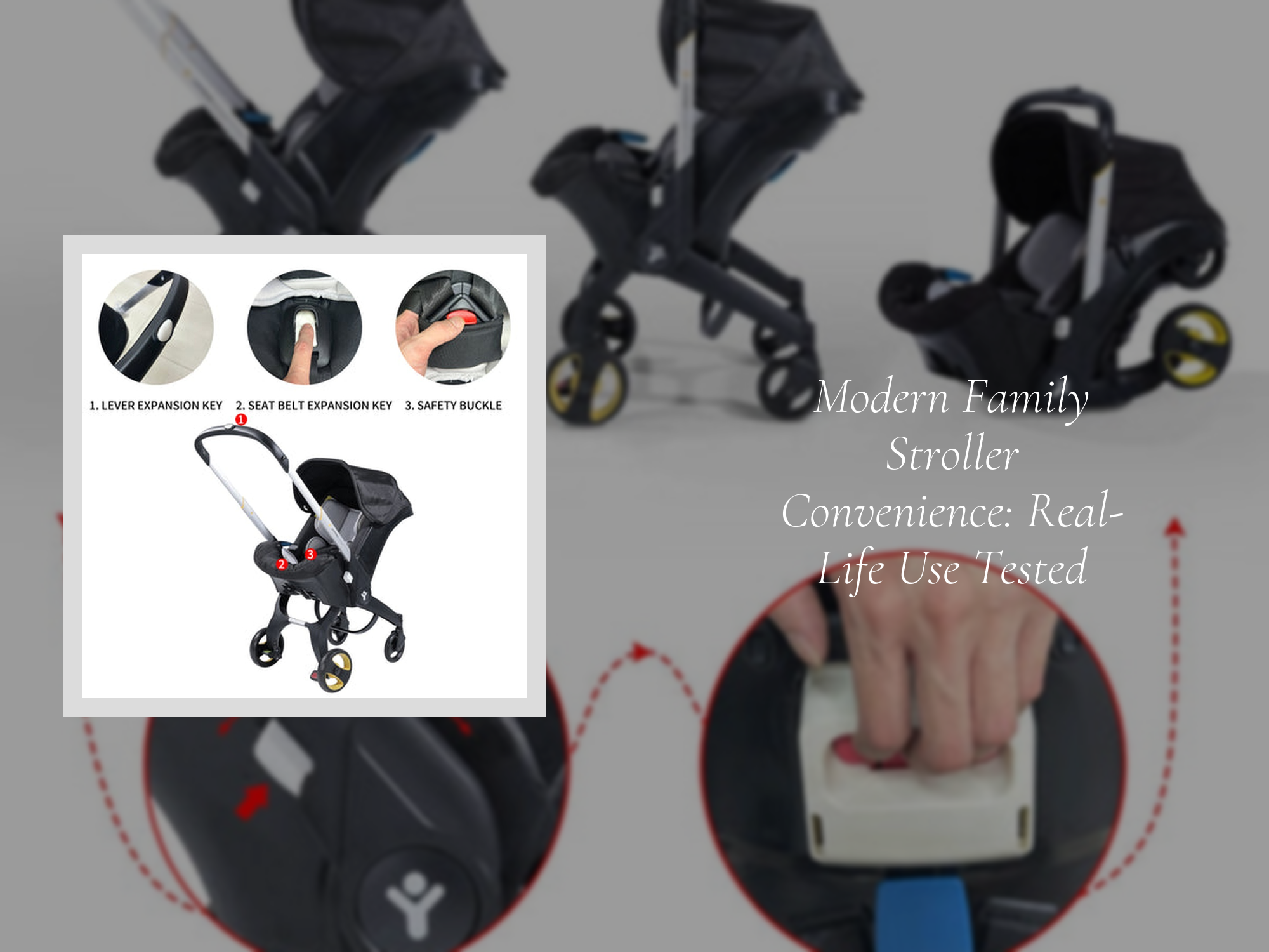 Modern Family Stroller Convenience: Real-Life Use Tested – KentDO™ Mom ...
