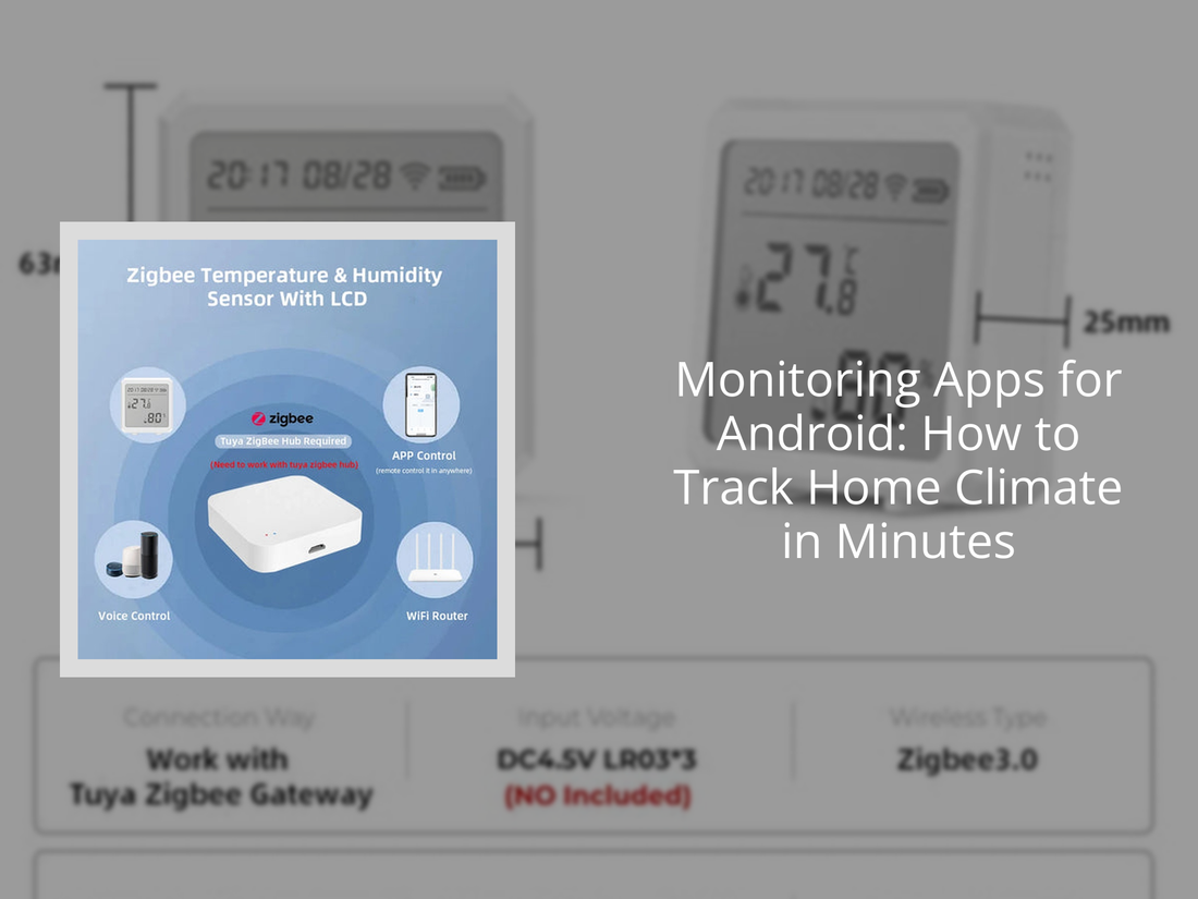 Monitoring Apps for Android: How to Track Home Climate in Minutes