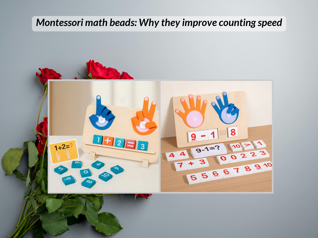 Montessori math beads: Why they improve counting speed
