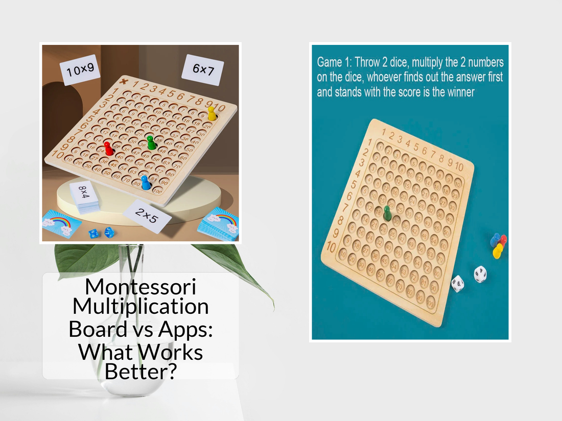 Montessori Multiplication Board vs Apps: What Works Better?