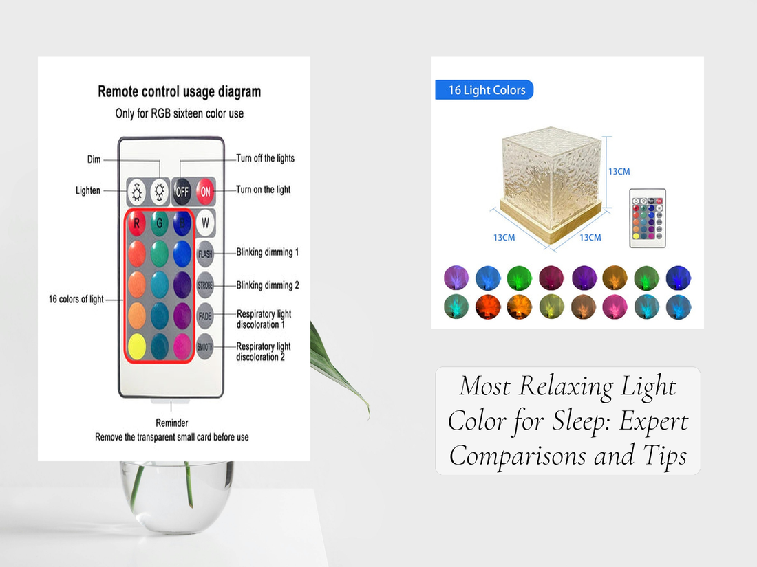 Most Relaxing Light Color for Sleep: Expert Comparisons and Tips