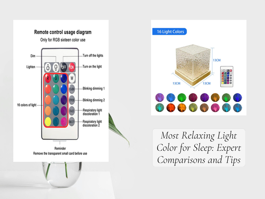 Most Relaxing Light Color for Sleep: Expert Comparisons and Tips