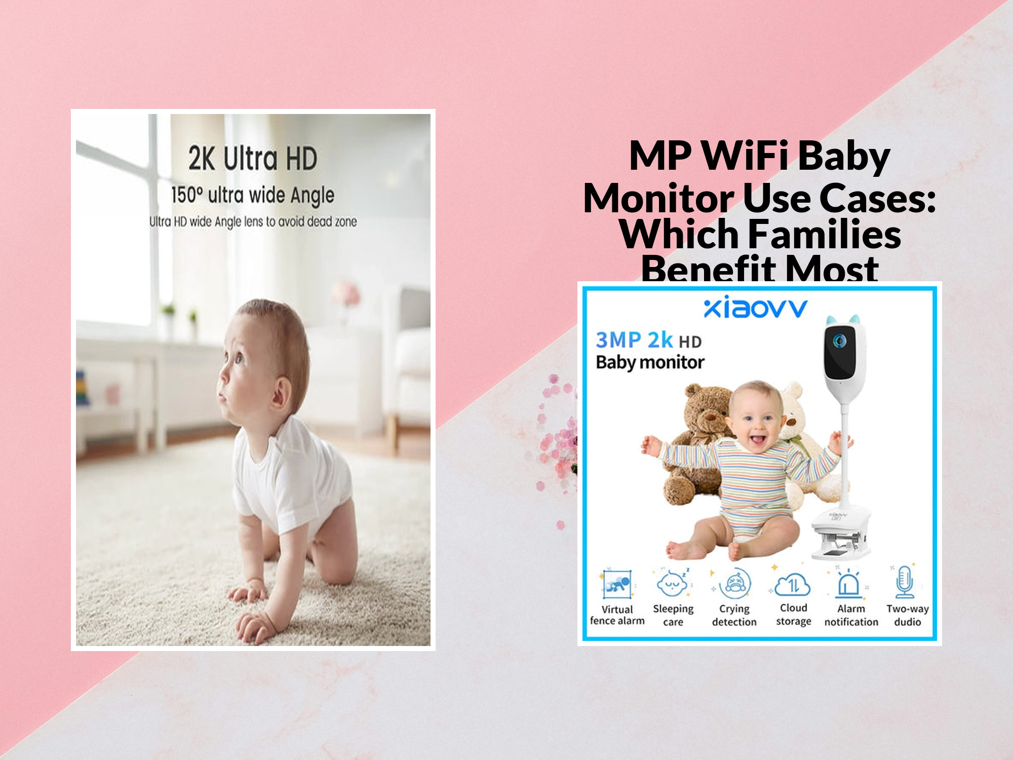 MP WiFi Baby Monitor: Smart Video for Busy Families? – KentDO™ Mom & Baby