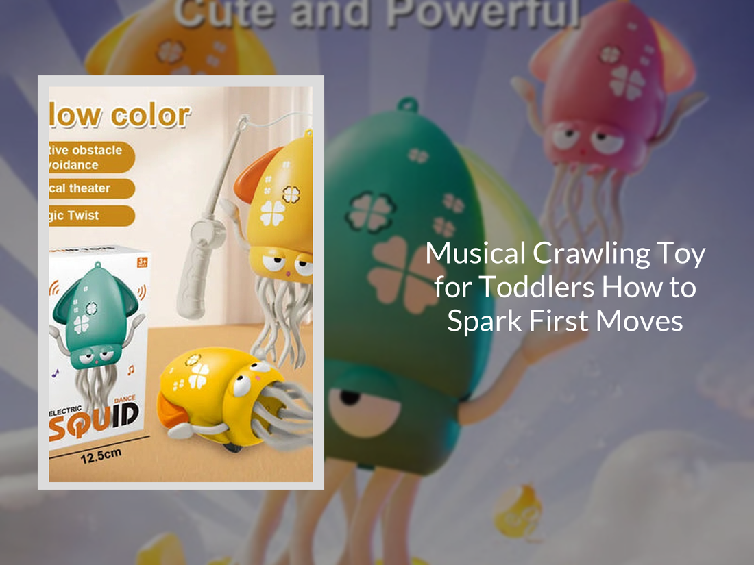 Musical Crawling Toy for Toddlers How to Spark First Moves