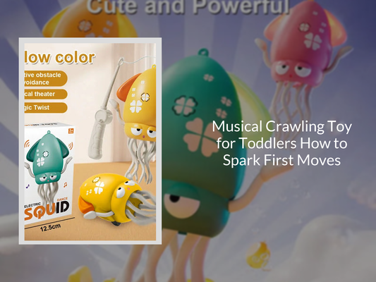 Musical Crawling Toy for Toddlers How to Spark First Moves