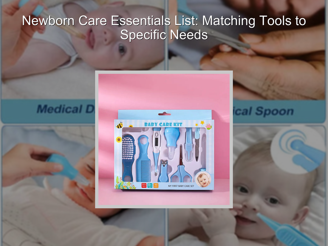 Newborn Care Essentials List: Matching Tools to Specific Needs