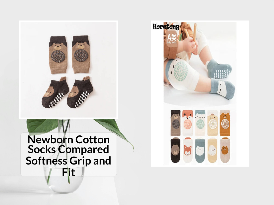 Newborn Cotton Socks Compared Softness Grip and Fit