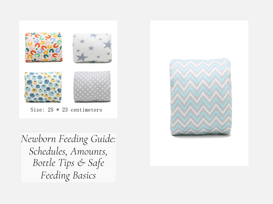 Newborn Feeding Guide: Schedules, Amounts, Bottle Tips & Safe Feeding Basics