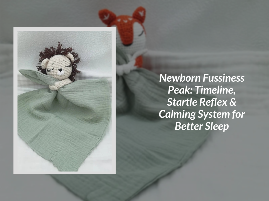 Newborn Fussiness Peak: Timeline, Startle Reflex & Calming System for Better Sleep