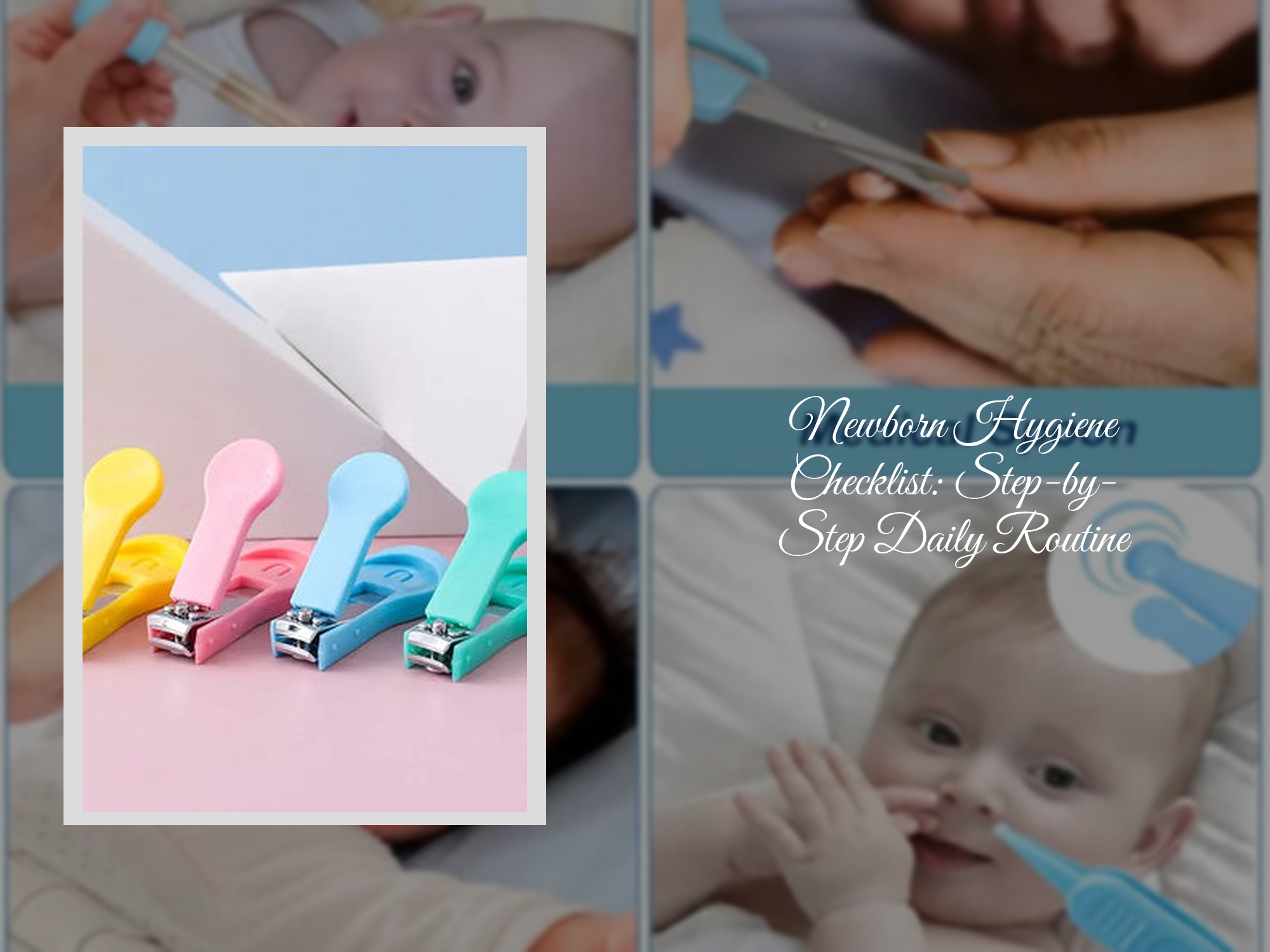 Newborn Hygiene Checklist: Step-by-Step Daily Routine – KentDO™ Mom & Baby