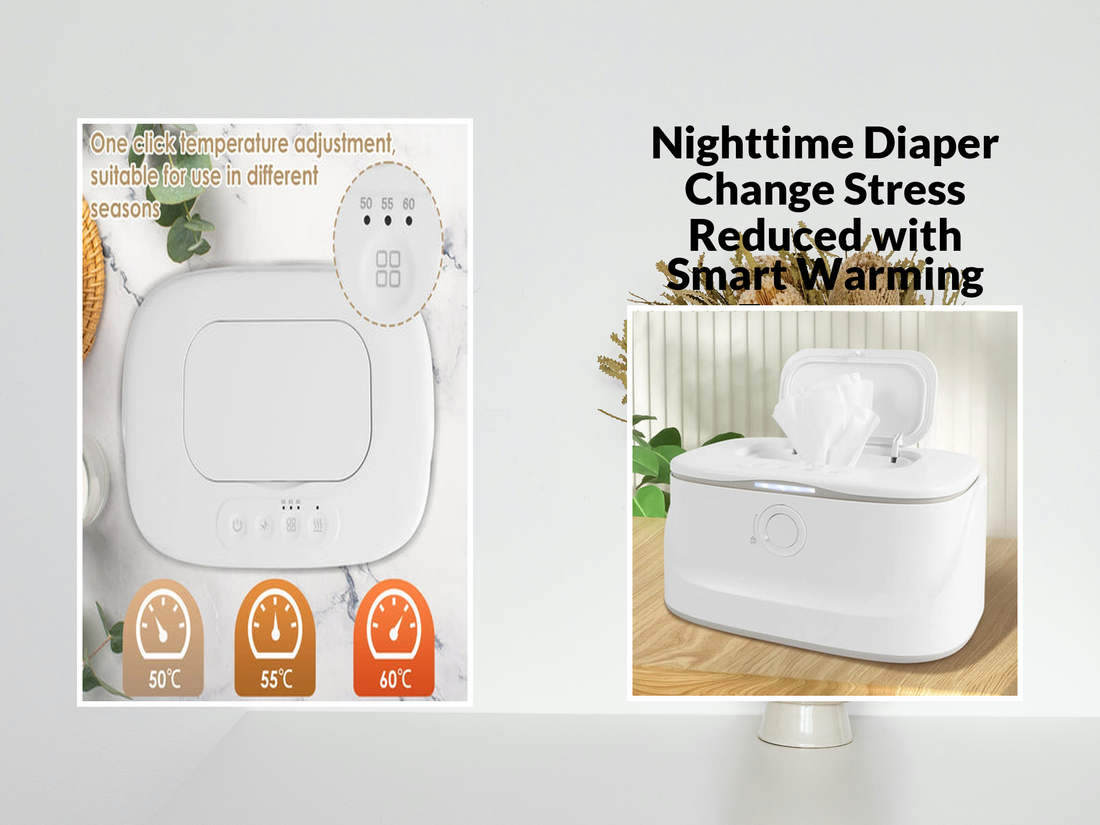 Nighttime Diaper Change Stress Reduced with Smart Warming Features