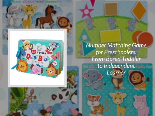 Number Matching Game for Preschoolers: From Bored Toddler to Independent Learner