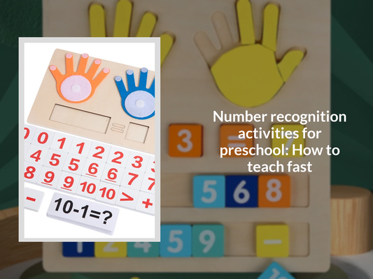Number recognition activities for preschool: How to teach fast