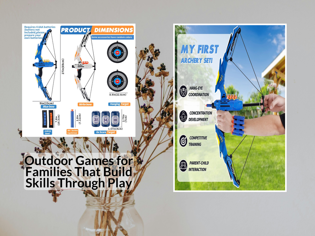 Outdoor Games for Families That Build Skills Through Play