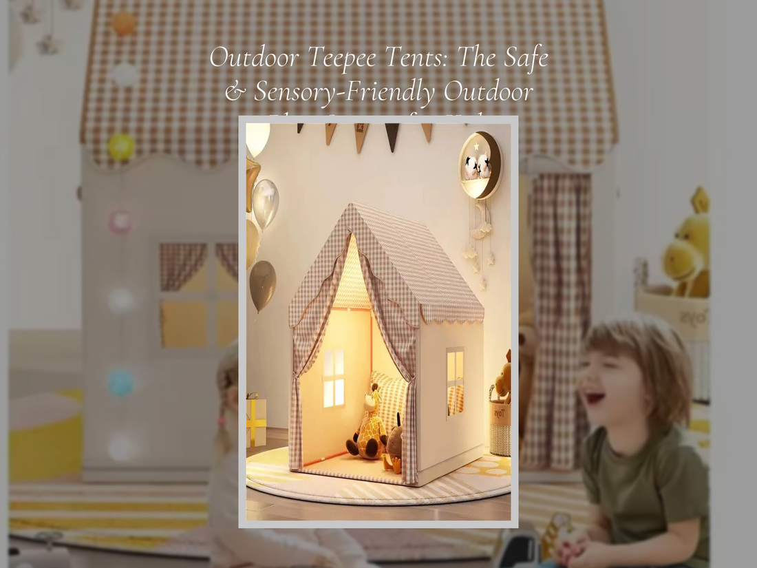 Outdoor Teepee Tents: The Safe & Sensory-Friendly Outdoor Play System for Kids