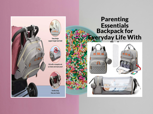 Parenting Essentials Backpack for Everyday Life With a Baby