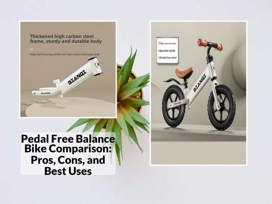 Pedal Free Balance Bike Comparison: Pros, Cons, and Best Uses