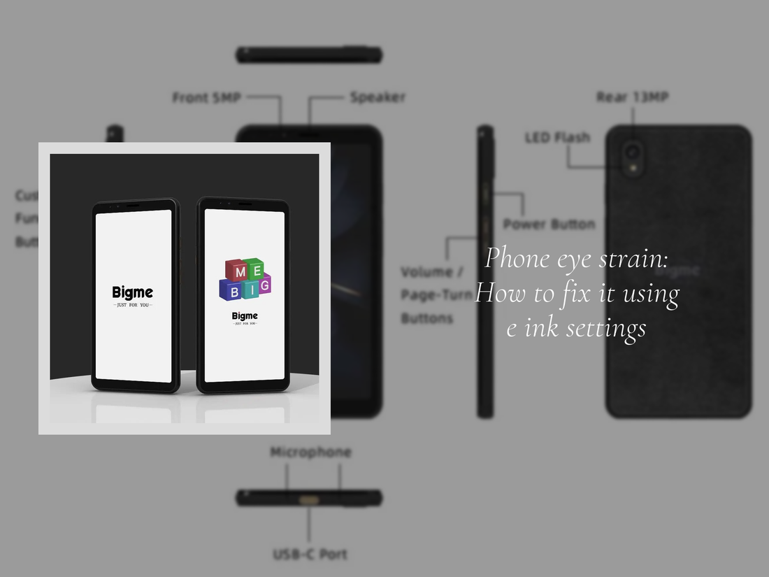 Phone eye strain: How to fix it using e ink settings