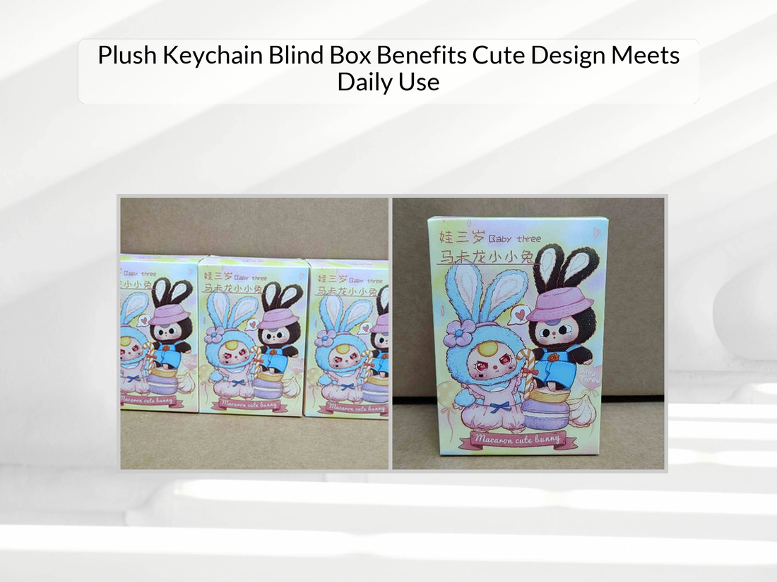 Plush Keychain Blind Box Benefits Cute Design Meets Daily Use