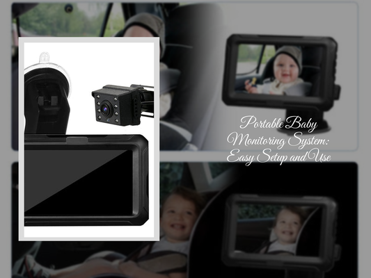 Portable Baby Monitoring System: Easy Setup and Use