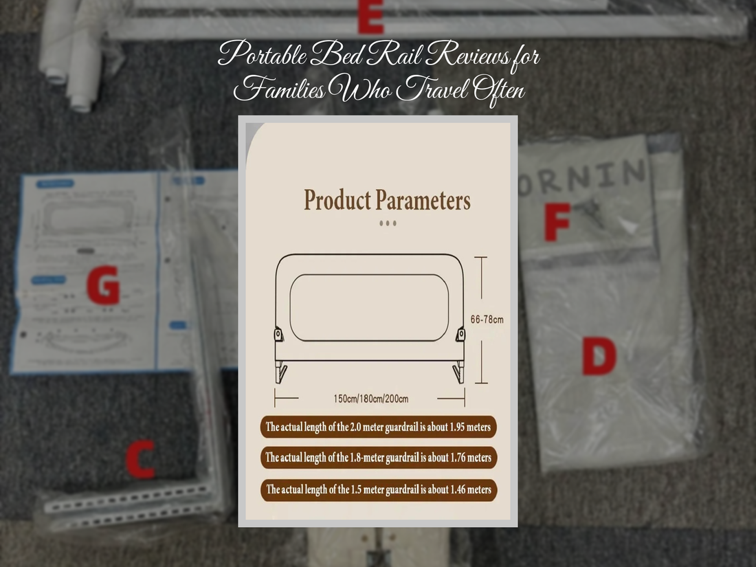 Portable Bed Rail Reviews for Families Who Travel Often
