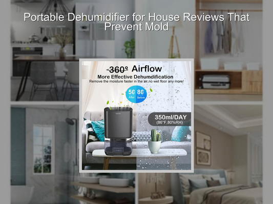 Portable Dehumidifier for House Reviews That Prevent Mold