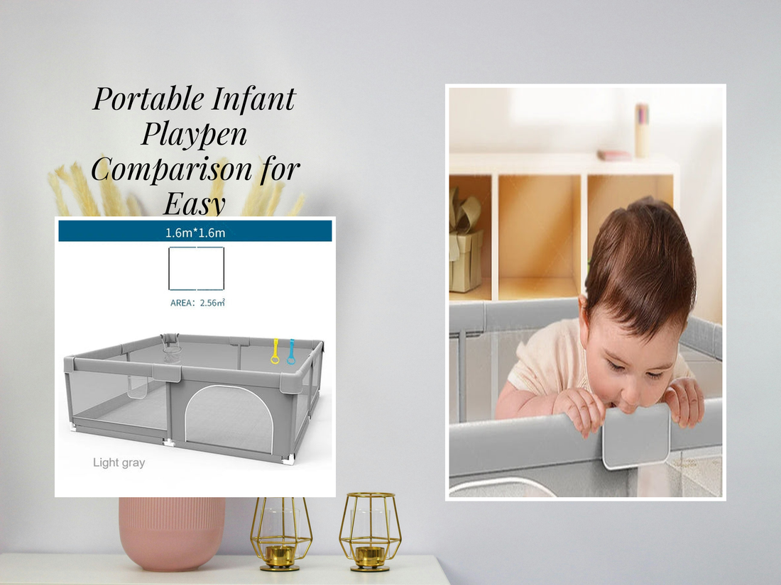 Portable Infant Playpen Comparison for Easy Room-to-Room Use