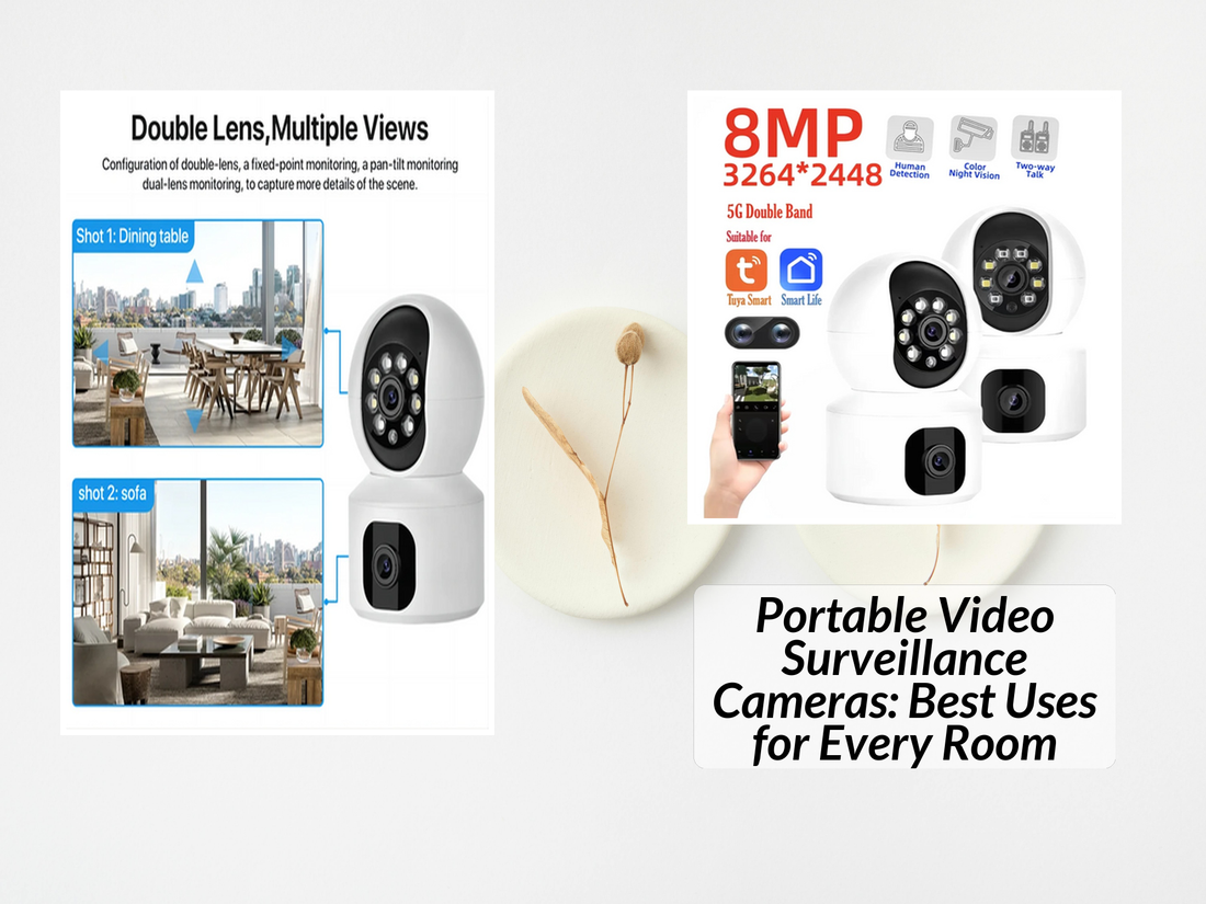 Portable Video Surveillance Cameras: Best Uses for Every Room