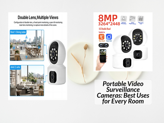 Portable Video Surveillance Cameras: Best Uses for Every Room
