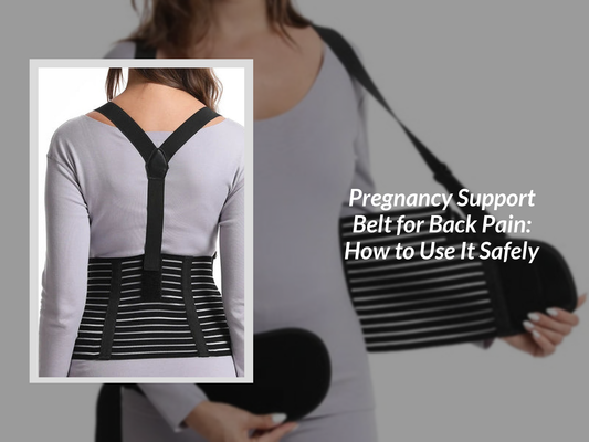 Pregnancy Support Belt for Back Pain: How to Use It Safely
