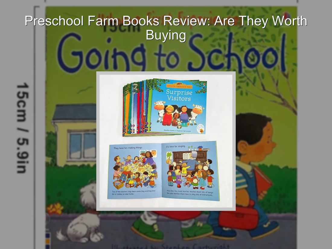 Preschool Farm Books Review: Are They Worth Buying