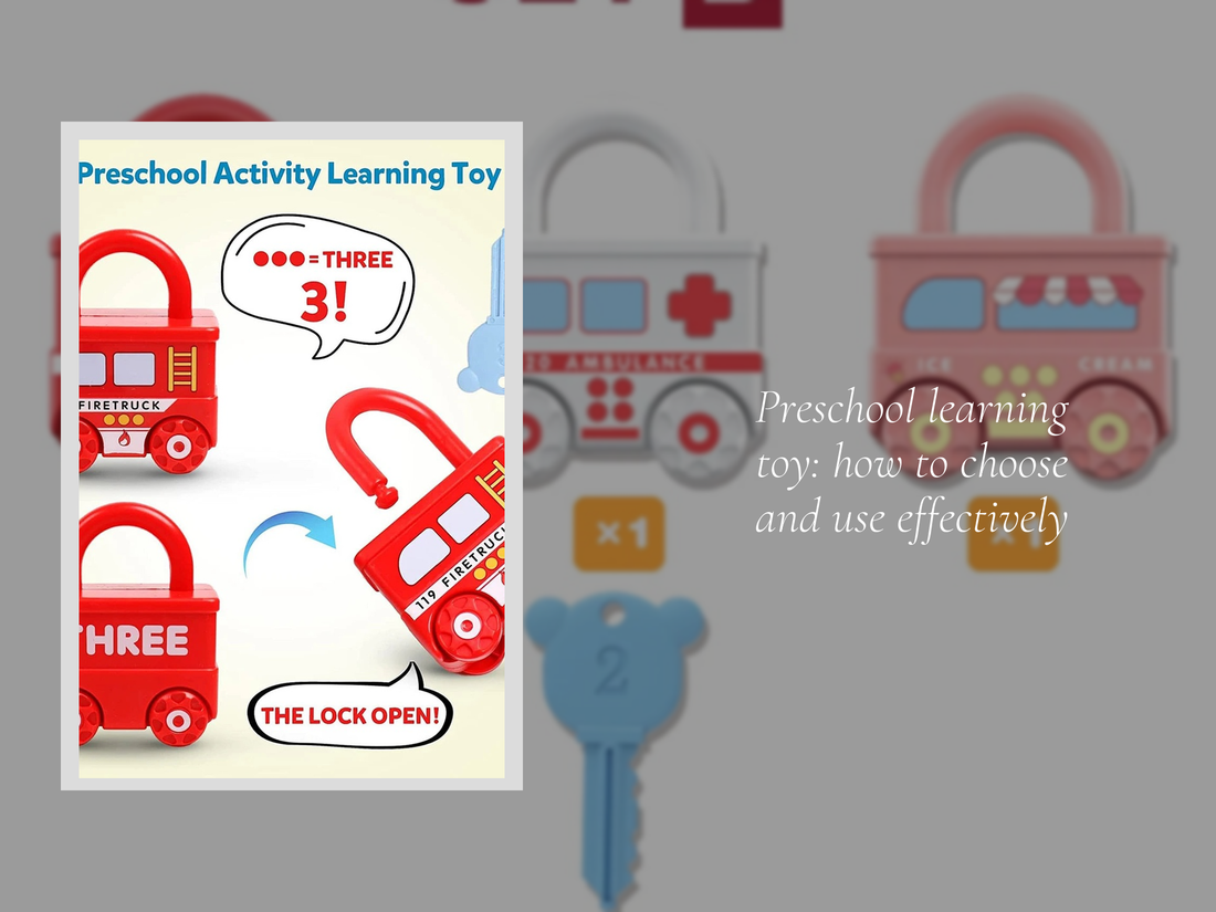 Preschool learning toy: how to choose and use effectively