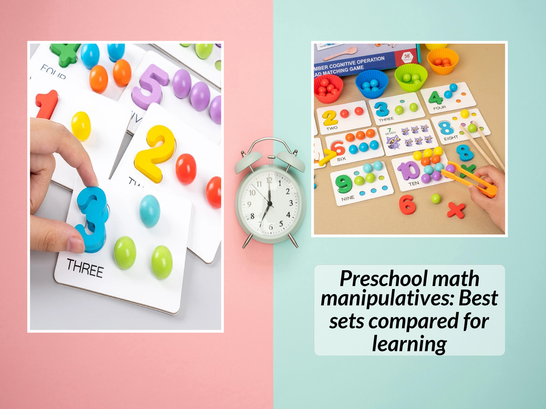 Preschool math manipulatives: Best sets compared for learning