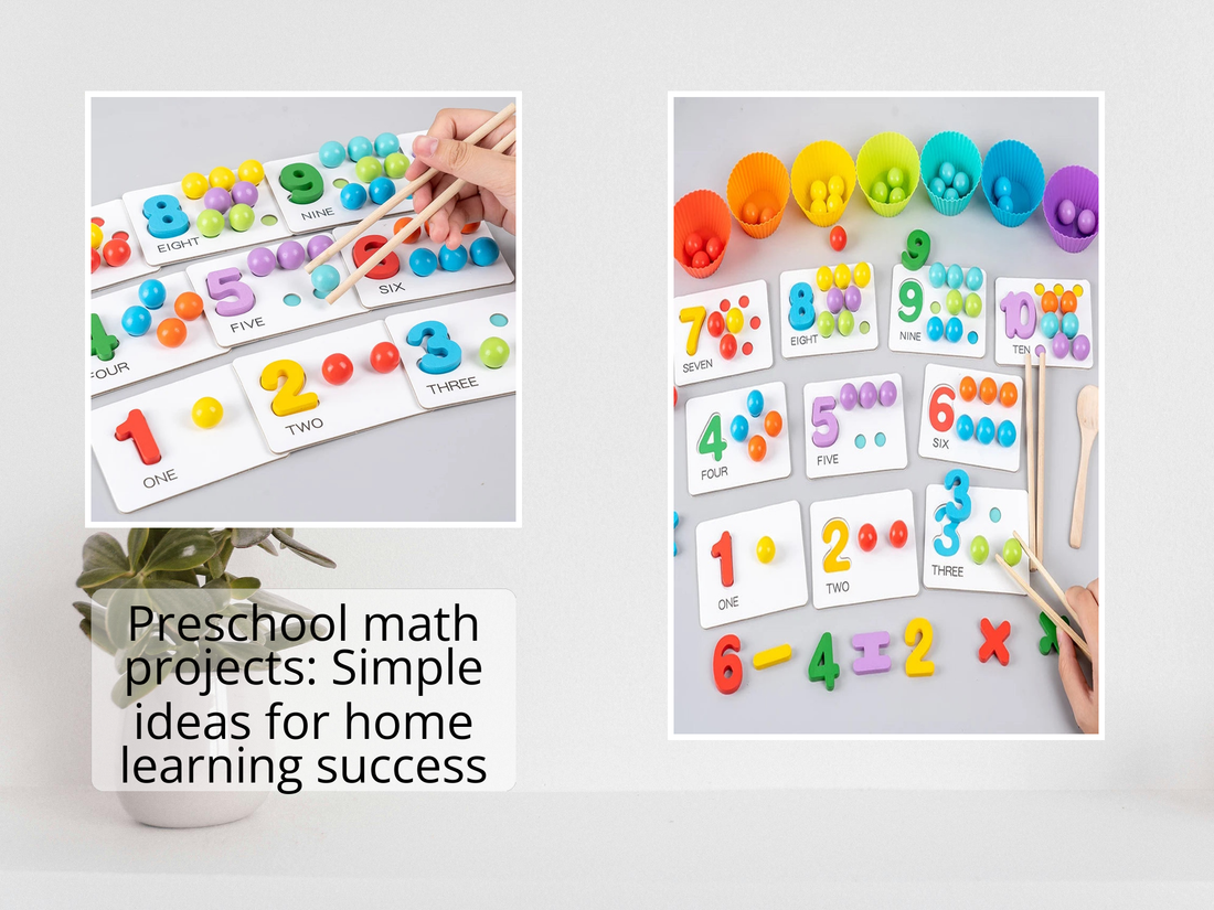 Preschool math projects: Simple ideas for home learning success